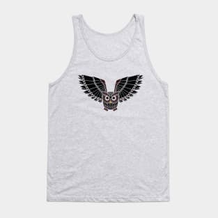 The Great Geometric Owl Tank Top